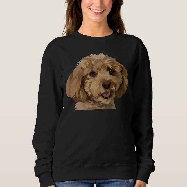 Poodle   T-            Sweatshirt (Front)