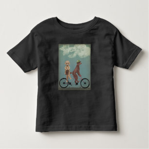 Poodle Tandem Toddler T-Shirt