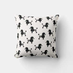 Poodle Throw Pillow