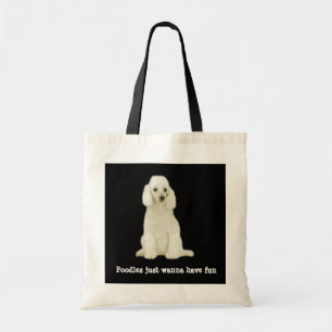 Poodle Tote Bag