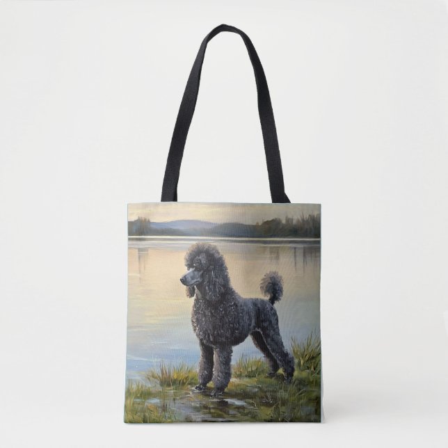 Poodle Tote Bag (Front)