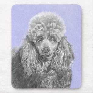 Poodle (Toy, Miniature) Painting Original Dog Art Mouse Pad