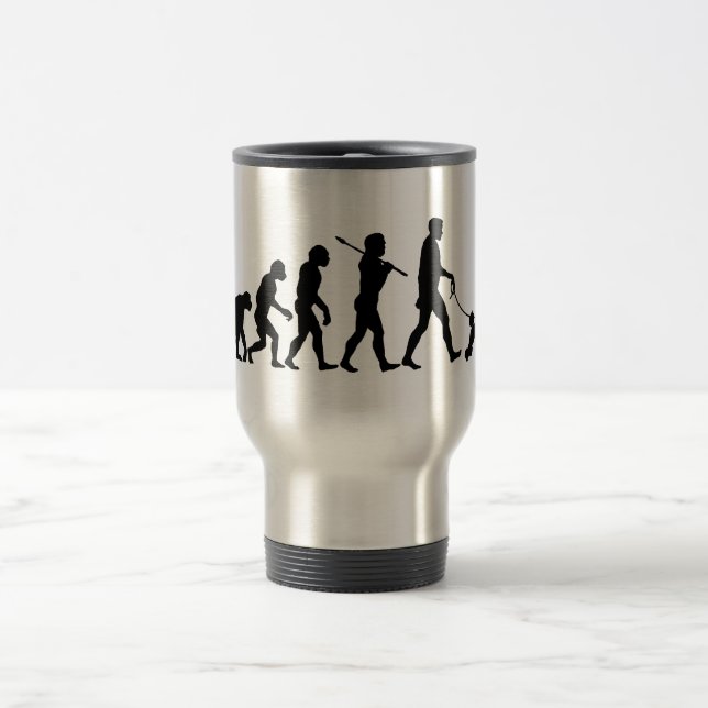 Poodle Travel Mug (Center)
