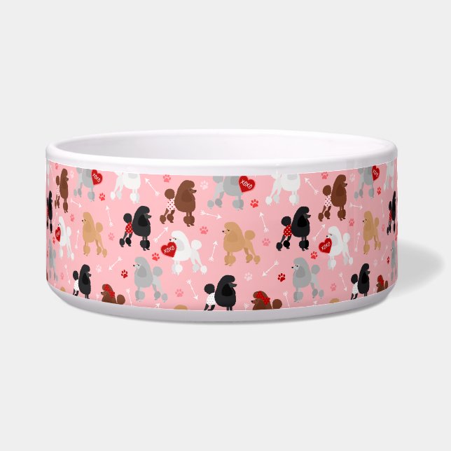 Poodle Valentine Pattern (Front)