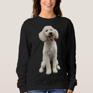 Poodle White Beauty Sweatshirt