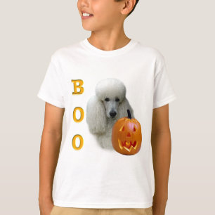 Poodle (White Coated) Boo T-Shirt