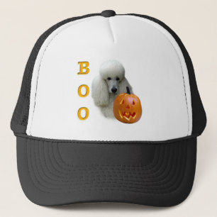 Poodle (White Coated) Boo Trucker Hat