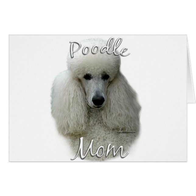 Poodle (wht) Mum 2 (Front Horizontal)
