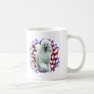 Poodle (wht) Patriot Coffee Mug