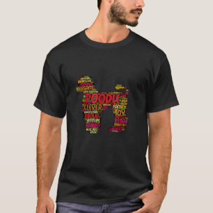 Poodle Word Design T-Shirt