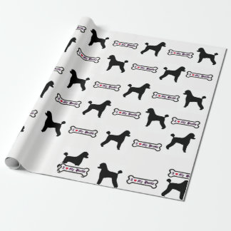 Poodle Wrapping Paper