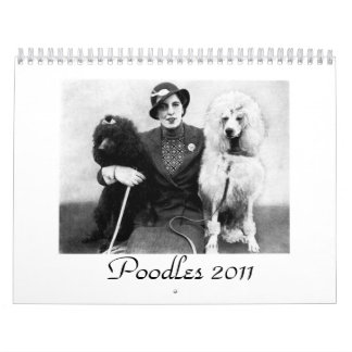 Poodles: 2011 Calendar