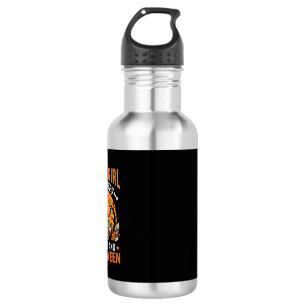 Poodles Halloween Girl Dog Lover Design_1 532 Ml Water Bottle