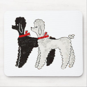 Poodles Mouse Pad