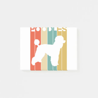 Poodles Post-it Notes