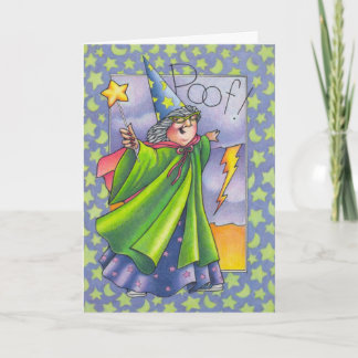 Poof! You're older Card