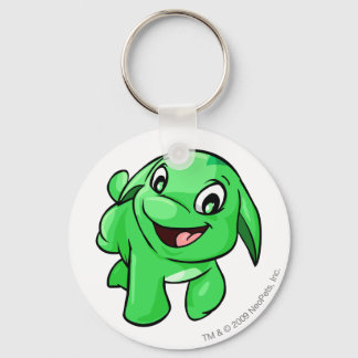 Poogle Green Key Ring