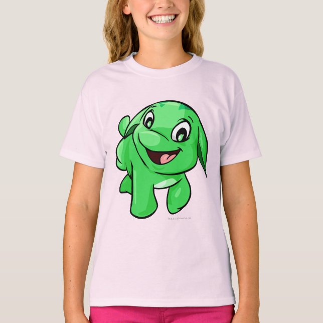 Poogle Green T-Shirt (Front)
