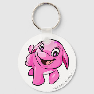 Poogle Pink Key Ring