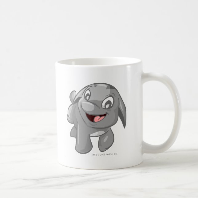 Poogle Silver Coffee Mug (Right)