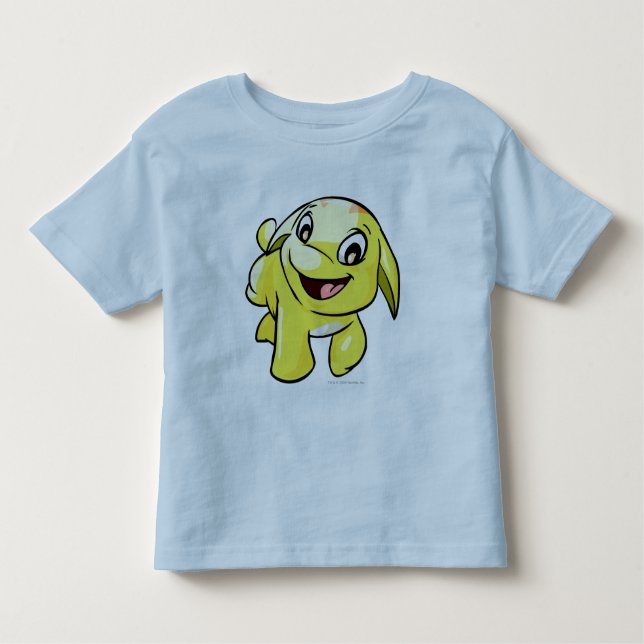 Poogle Yellow Toddler T-Shirt (Front)