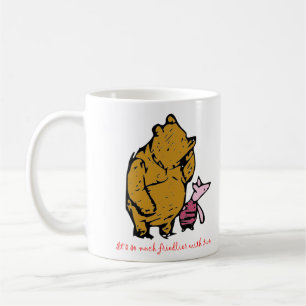 Pooh and Piglet Coffee Mug