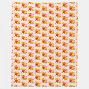 Pooh Fleece Blanket