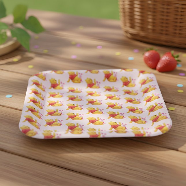 Pooh Paper Plates (Creator Uploaded)