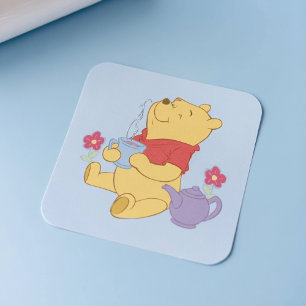Pooh Square Sticker