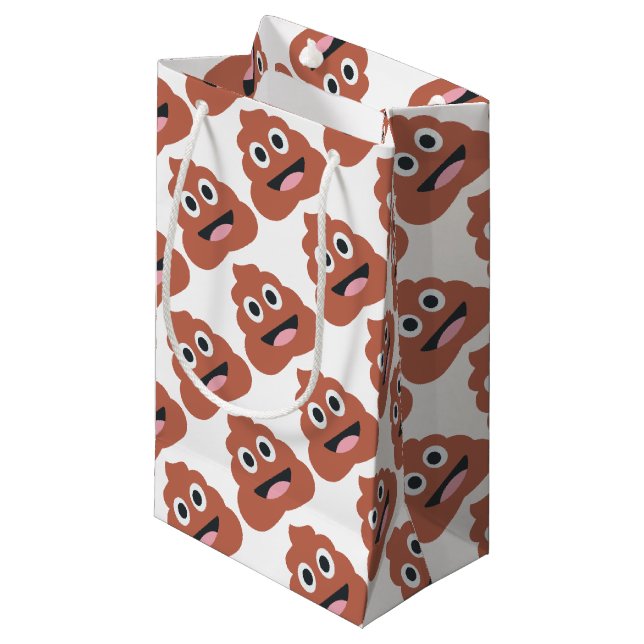 Pooh Twitter Emoji Small Gift Bag (Front Angled)