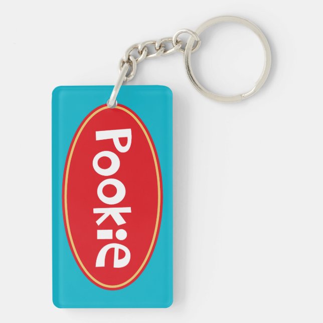 "Pookie" Key Ring (Back)