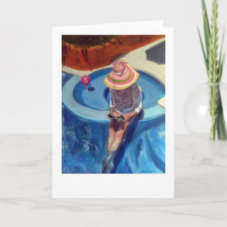 "Pool #2" by Trina Chow Card