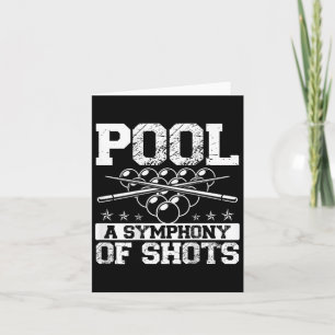 Pool A Symphony Of Shots Ckprint Pool Player Card