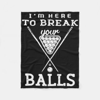 Pool And Snooker Player2  Fleece Blanket