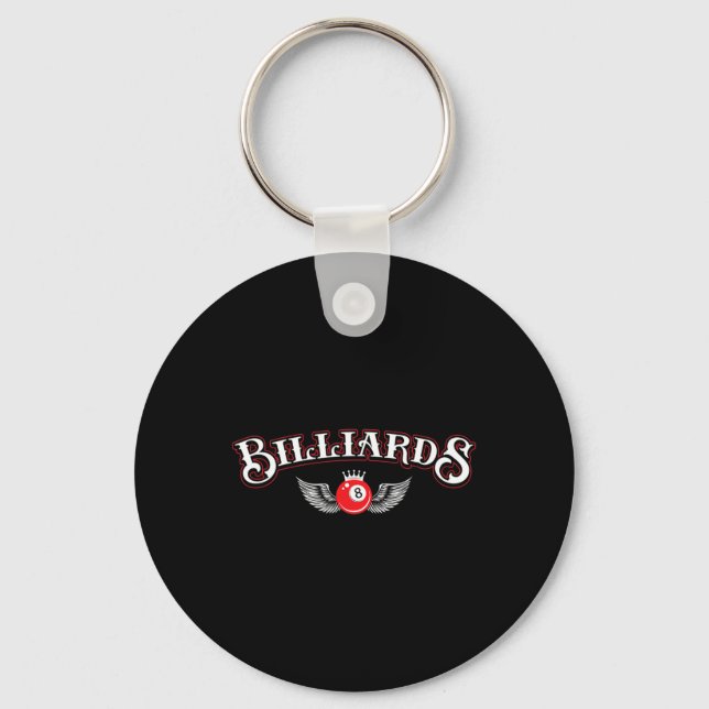 Pool And Snooker Player5  Key Ring (Front)