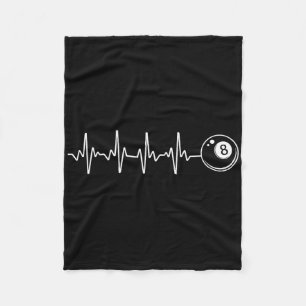 Pool Art For Men Women Billiards Lover 8 Ll Pool P Fleece Blanket