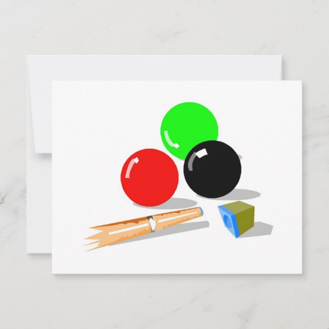 Pool Balls and Stick (Front)