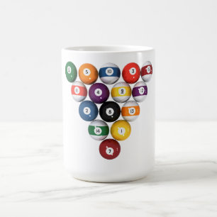 Pool Balls / Billiards: 3D Model: Coffee Mug