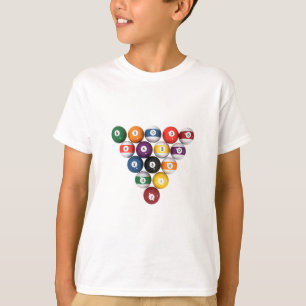 Pool Balls / Billiards: 3D Model: T-Shirt