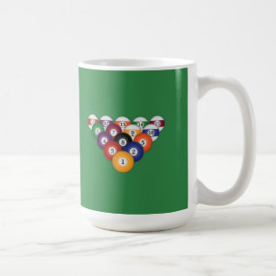 Pool Balls / Billiards: Mugs