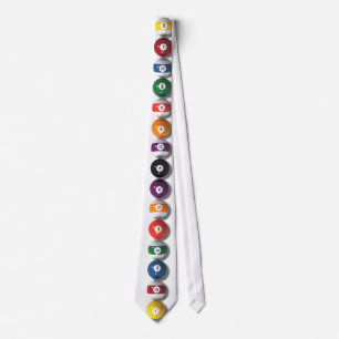Pool Balls: Billiards: Necktie / Tie
