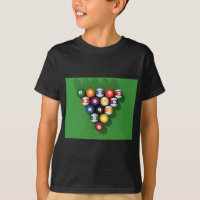 Pool Balls on Green Felt: