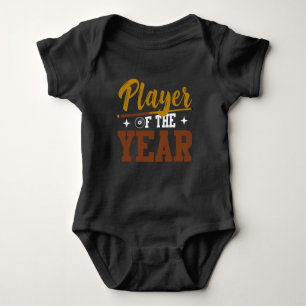 Pool Billiard 8 Ball Snooker Player of the Year Baby Bodysuit
