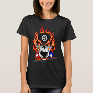 Pool Billiard Gift Snooker Cue Sport Men Women T-Shirt