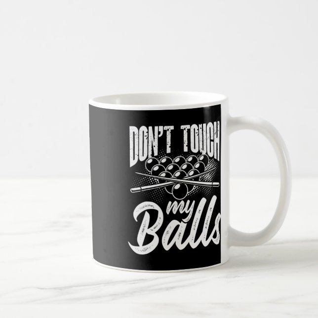 Pool Billiard Player Snooker Cue 8 Ll Expert 1  Coffee Mug (Right)