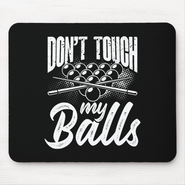 Pool Billiard Player Snooker Cue 8 Ll Expert 1  Mouse Pad (Front)