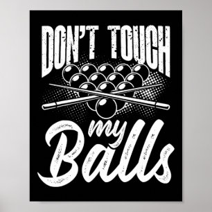 Pool Billiard Player Snooker Cue 8 Ll Expert 1 Poster