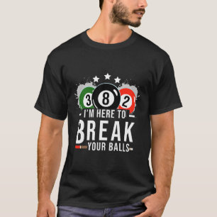 Pool Billiard Shirt - Billard Pool Break Rack