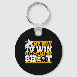 Pool Billiards And 8 Ll Winning Men Key Ring