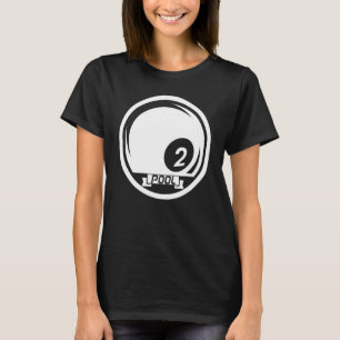 Pool Billiards Ball Billiard Cue Sports Snooker T-Shirt